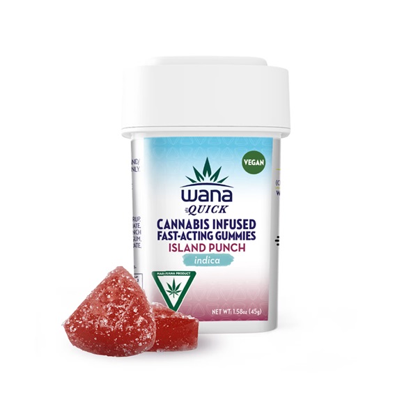 Wana Island Punch Indica 10 pack - 20mg each