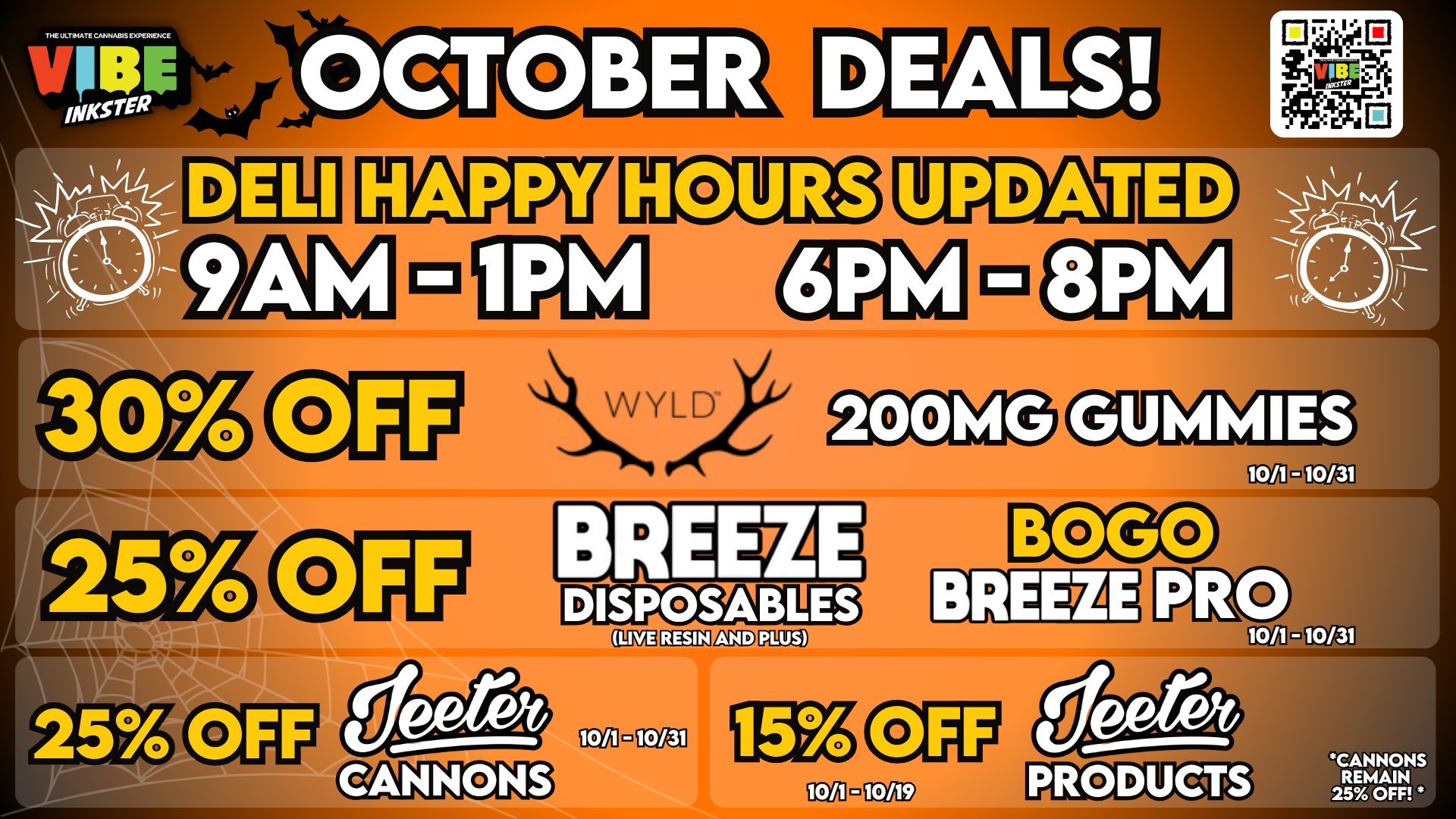 October Promos
