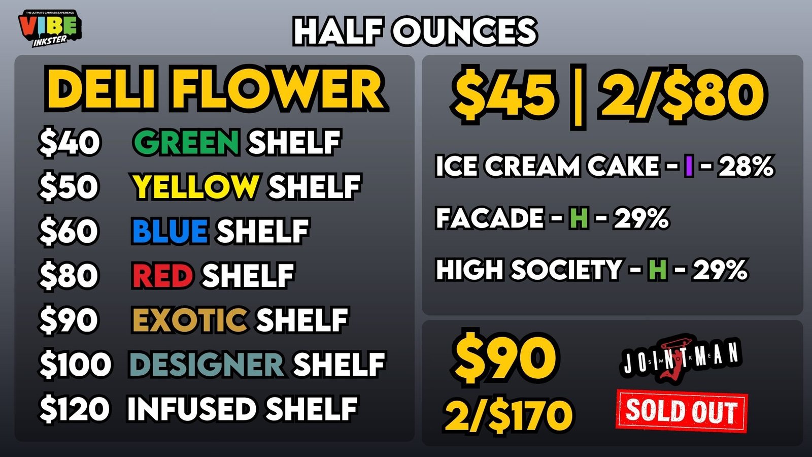 HALF OUNCES 102