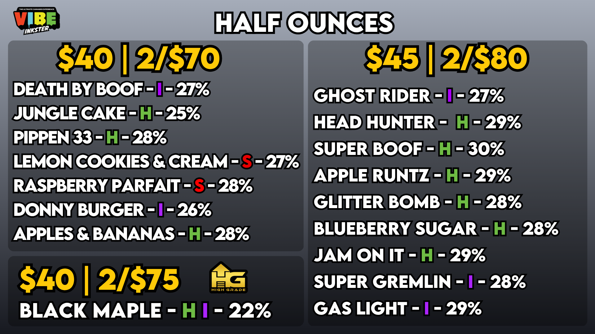 HALF OUNCES 69 (1)