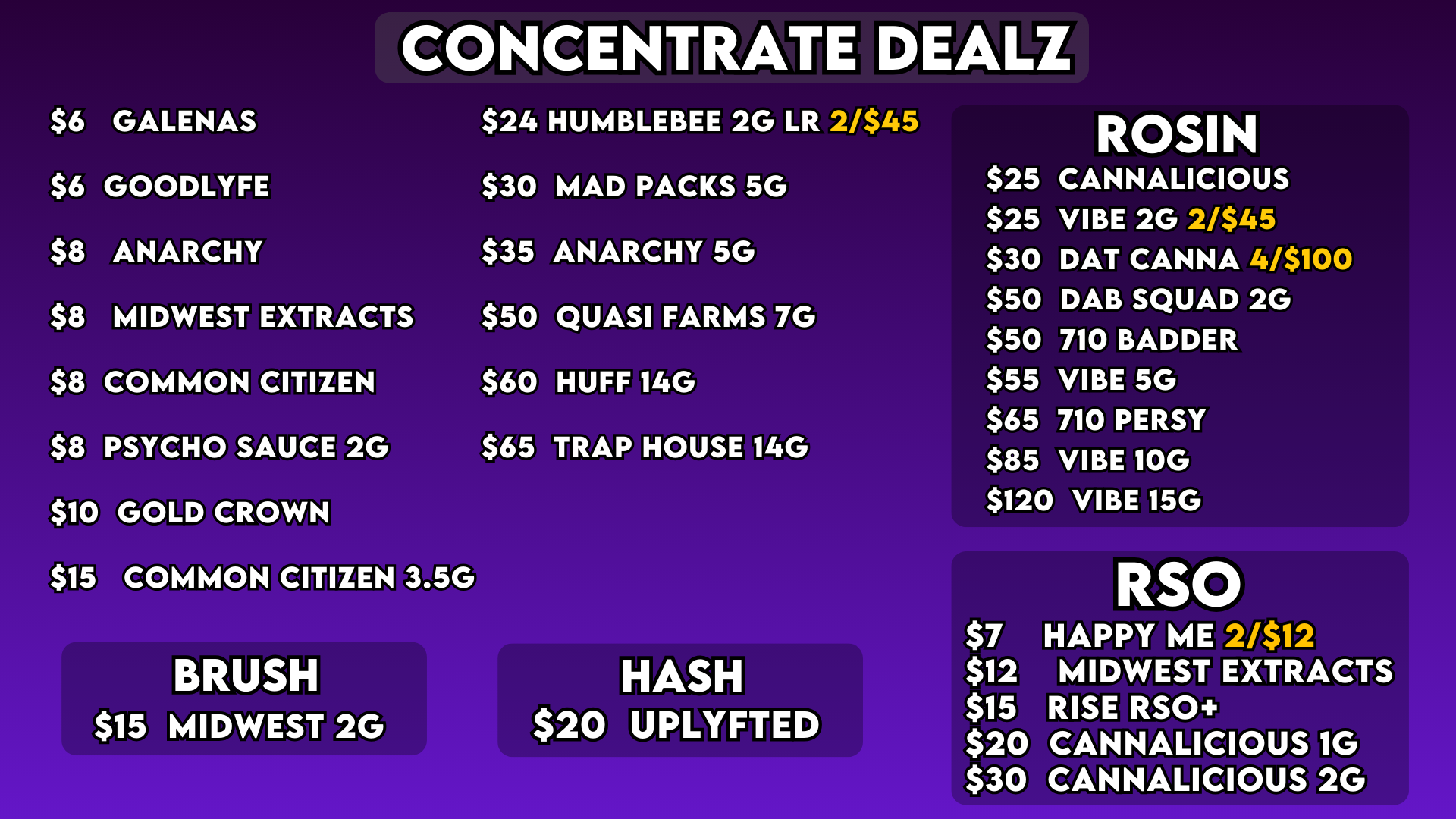 NEW – Concentrates 216