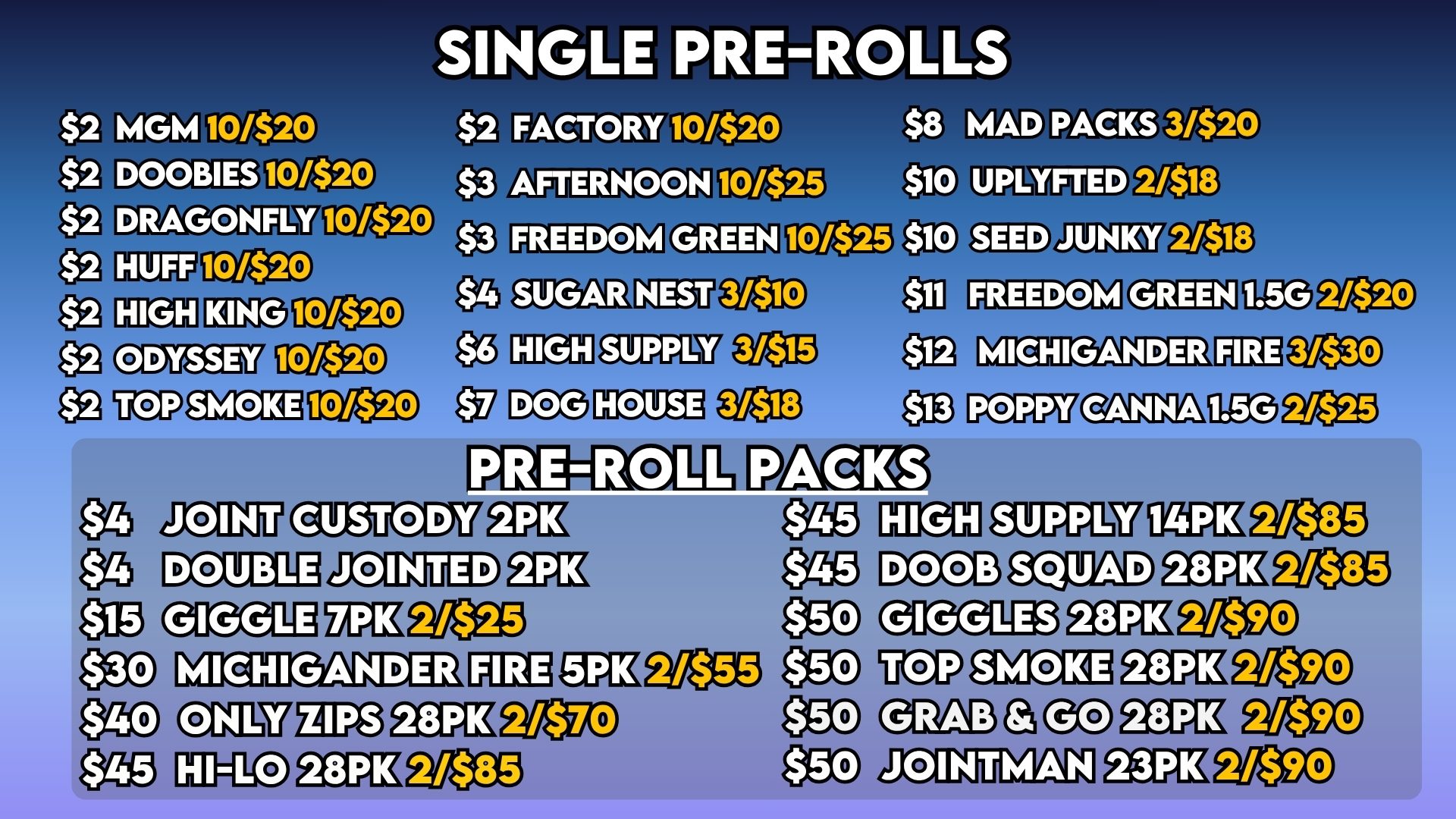 PREROLLS – 615(1)
