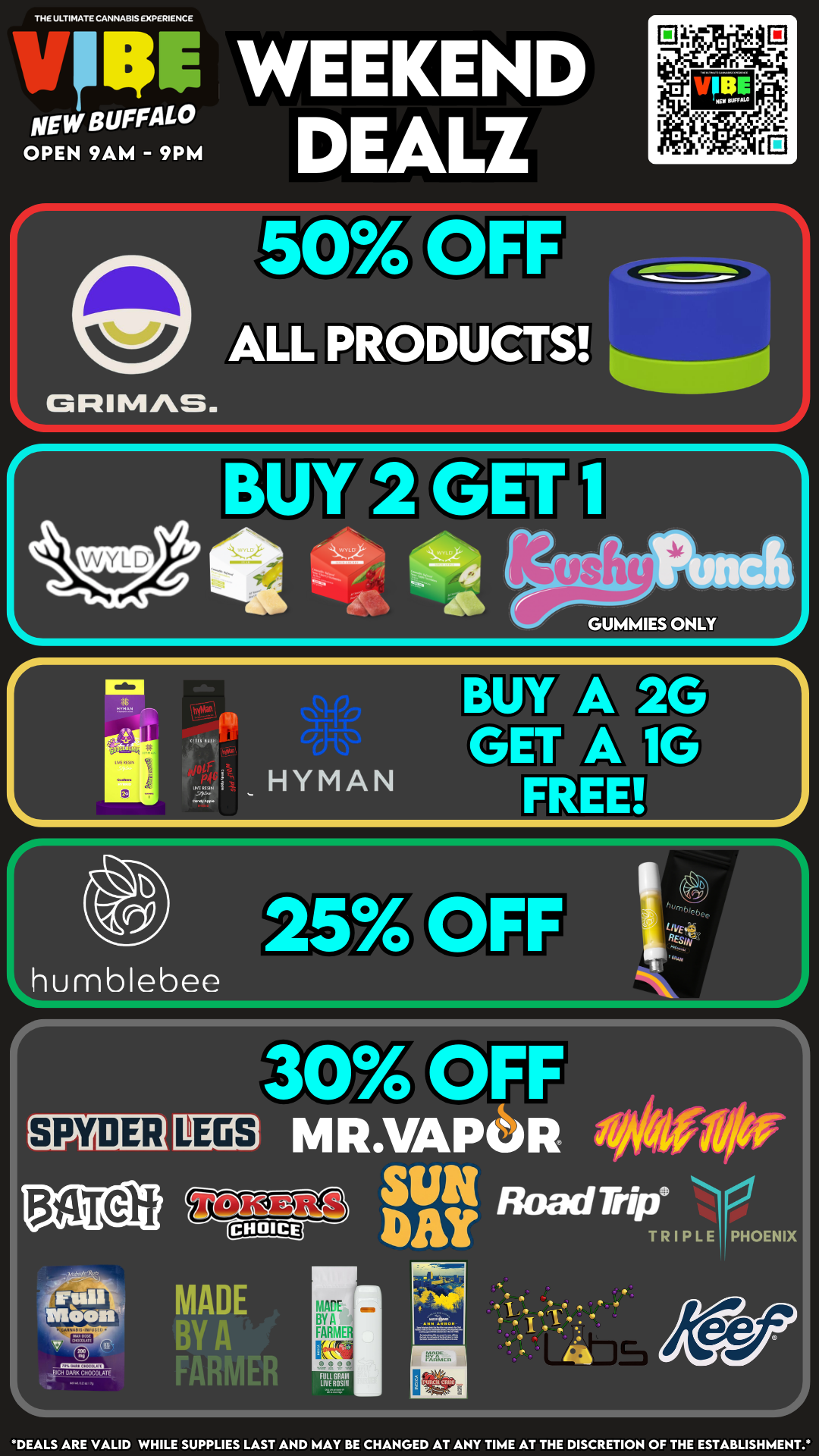 New Buffalo Dealz (Phone Wallpaper)