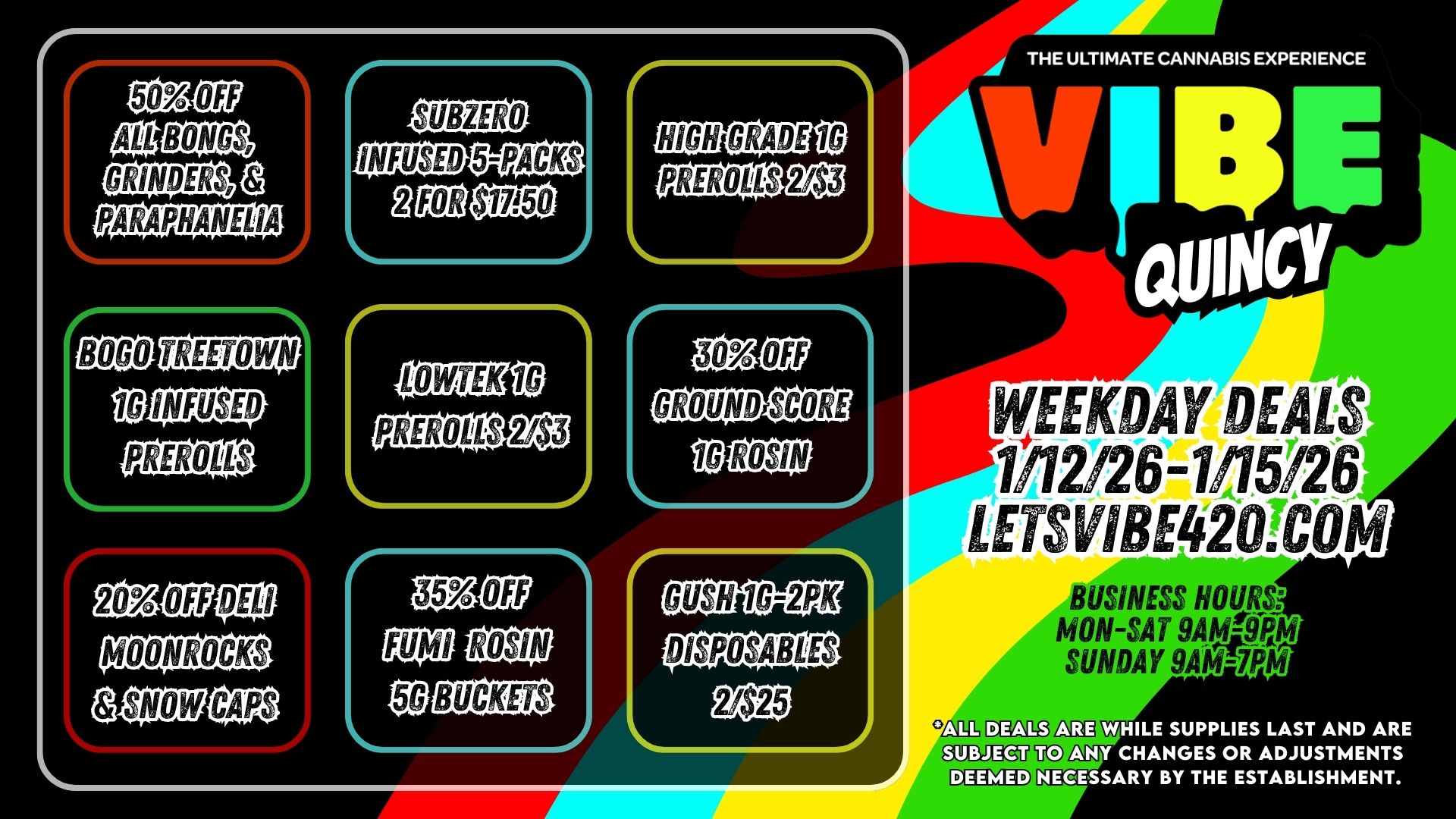 Quincy Menu Templates (2)