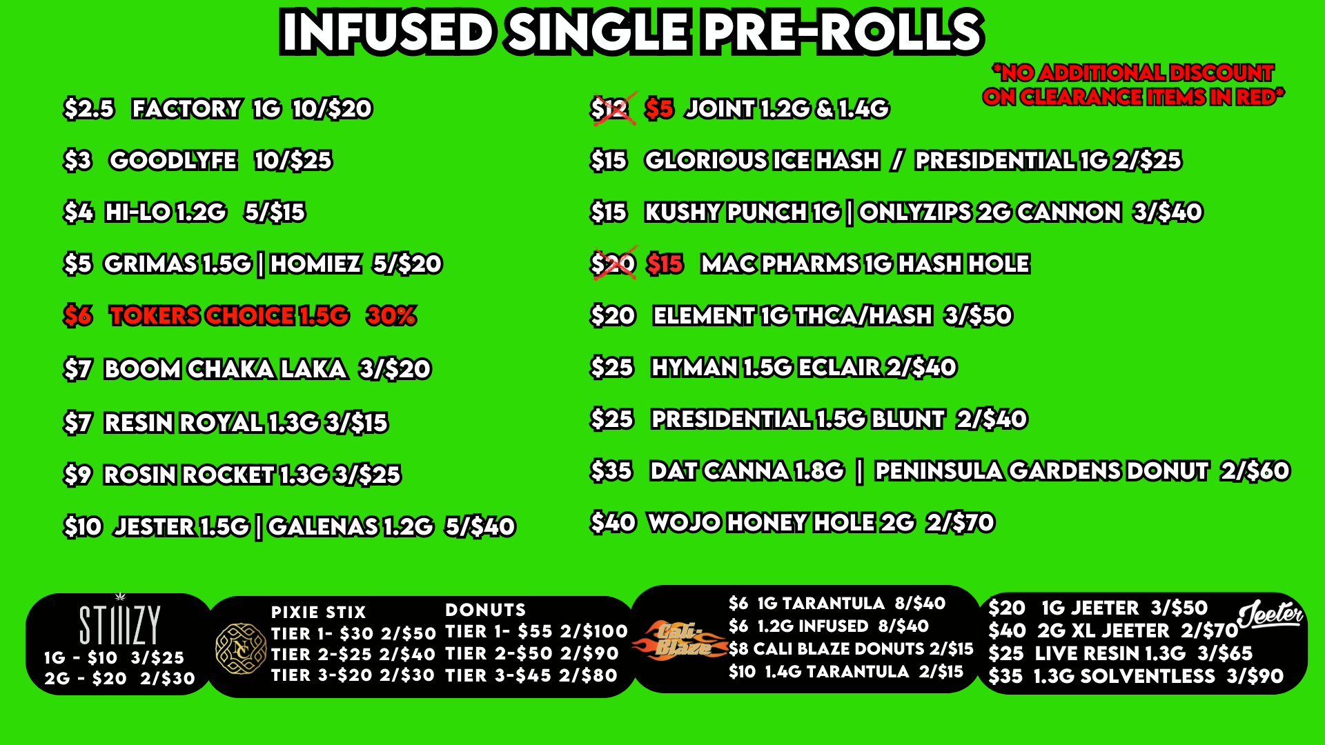 infused pre rolls singles (88)