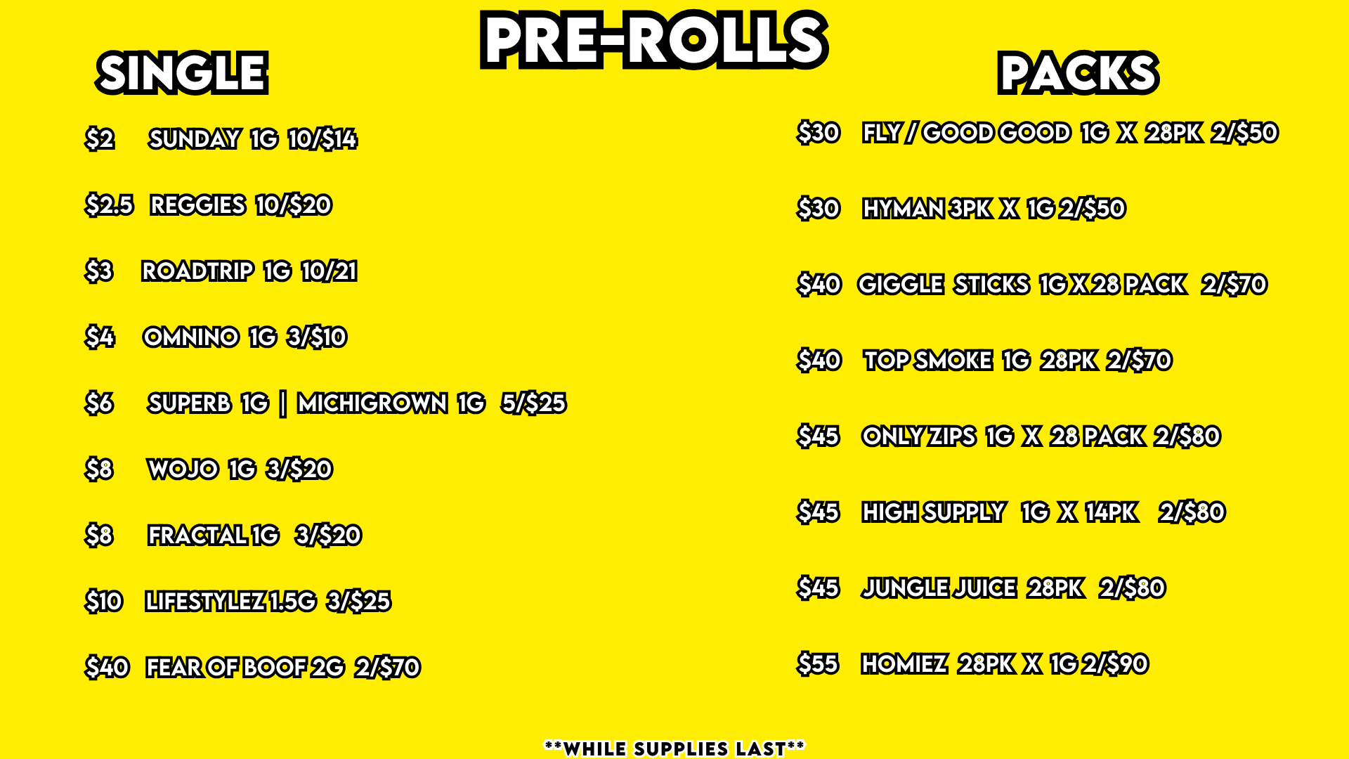 non infused pre rolls (8)