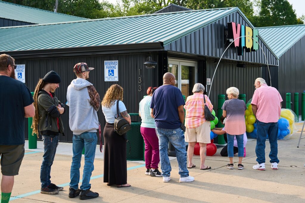 4 Cart flavors Muha at Vibe Dispensary